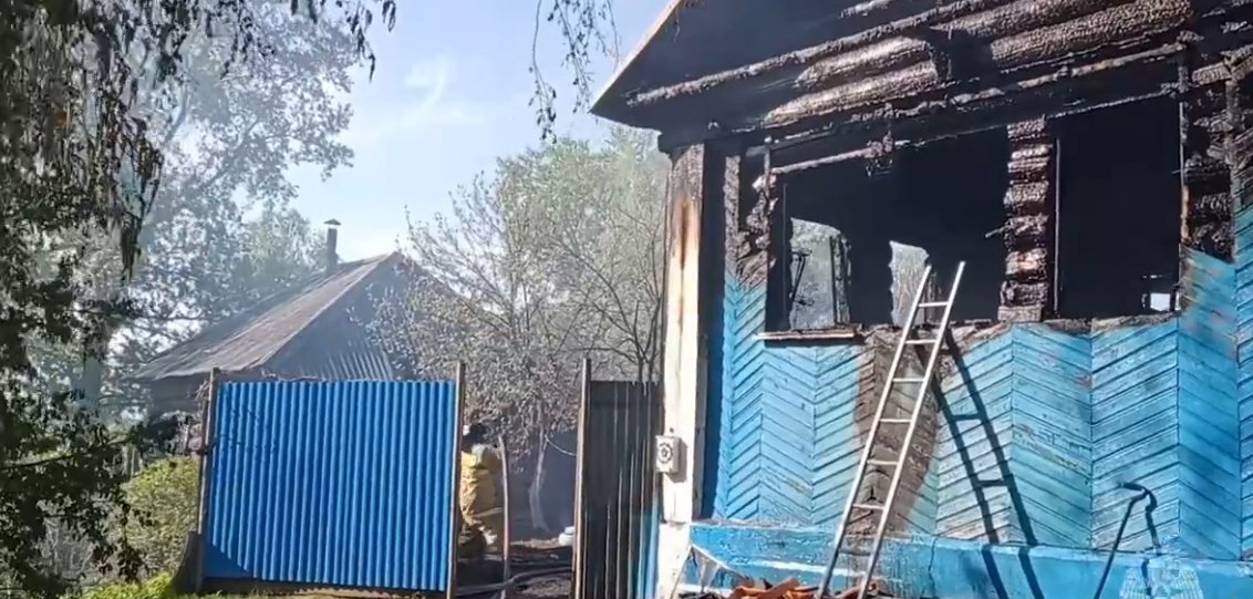 На пожаре в Каракулинском районе погибла женщина