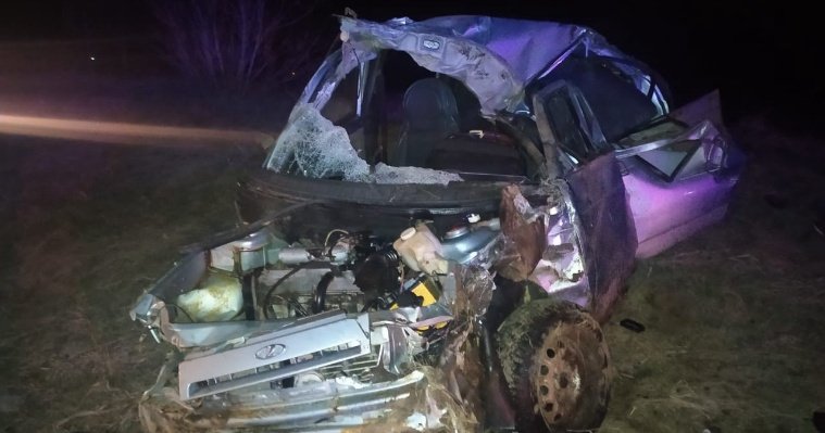 В аварии на трассе «Сарапул-Воткинск» насмерть разбились двое мужчин