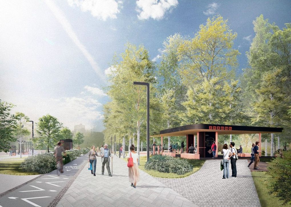 Жителям Ижевска презентуют концепцию развития улицы Удмуртской