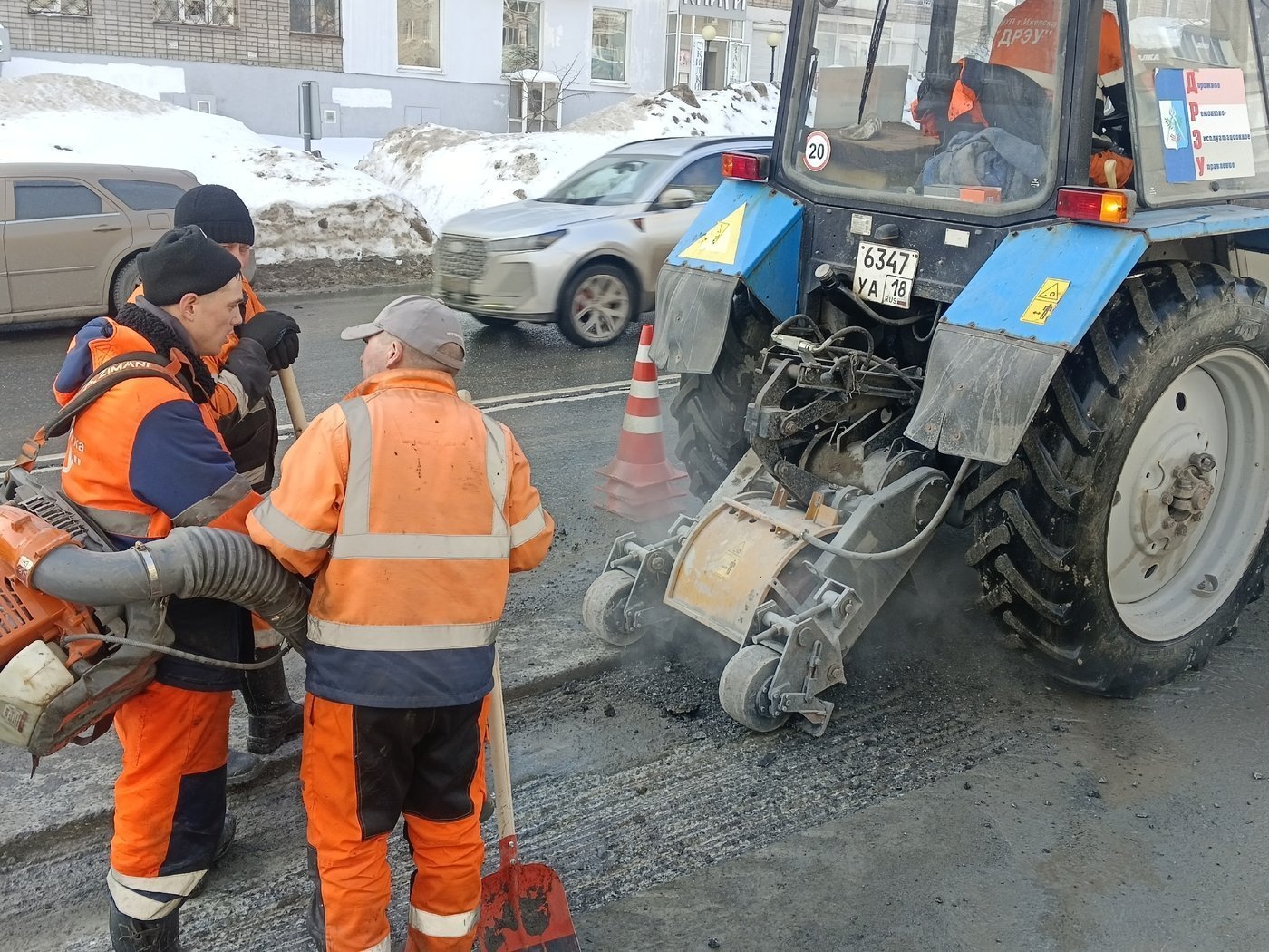 В Ижевске на следующей неделе планируют запустить асфальтобетонные заводы
