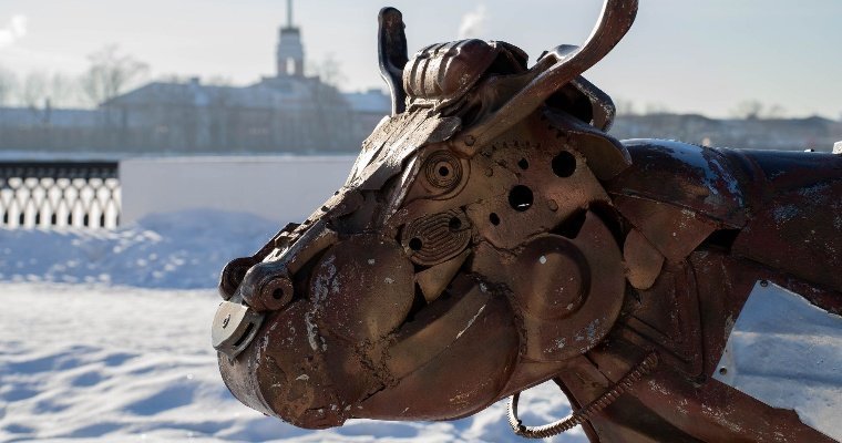 С набережной Ижевска до 12 июня уберут железные скульптуры