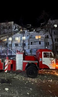 После частичного обрушения жилой пятиэтажки в Набережных Челнах объявили режим ЧС
