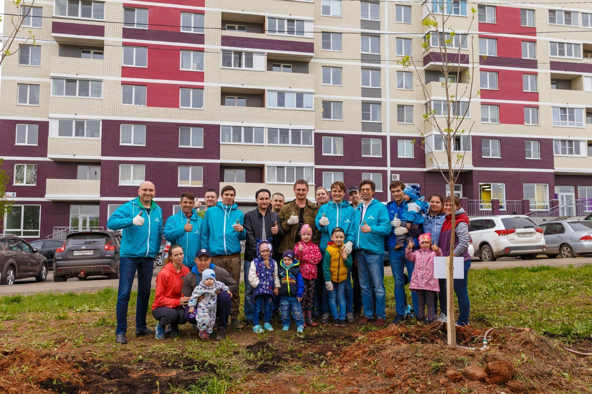 Аллея «АСПЭКА» появилась в микрорайонах на улице Берша в Ижевске // ИА  Сусанин - проверенные новости Ижевска и Удмуртии, факты и описания событий.