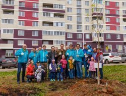 Аллея «АСПЭКА» появилась в микрорайонах на улице Берша в Ижевске
