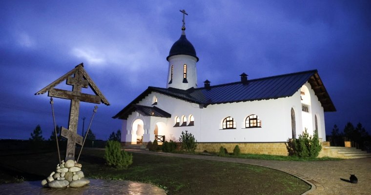 Храм в честь великомученика Димитрия Солунского освятили в селе Шевырялово Сарапульского района 