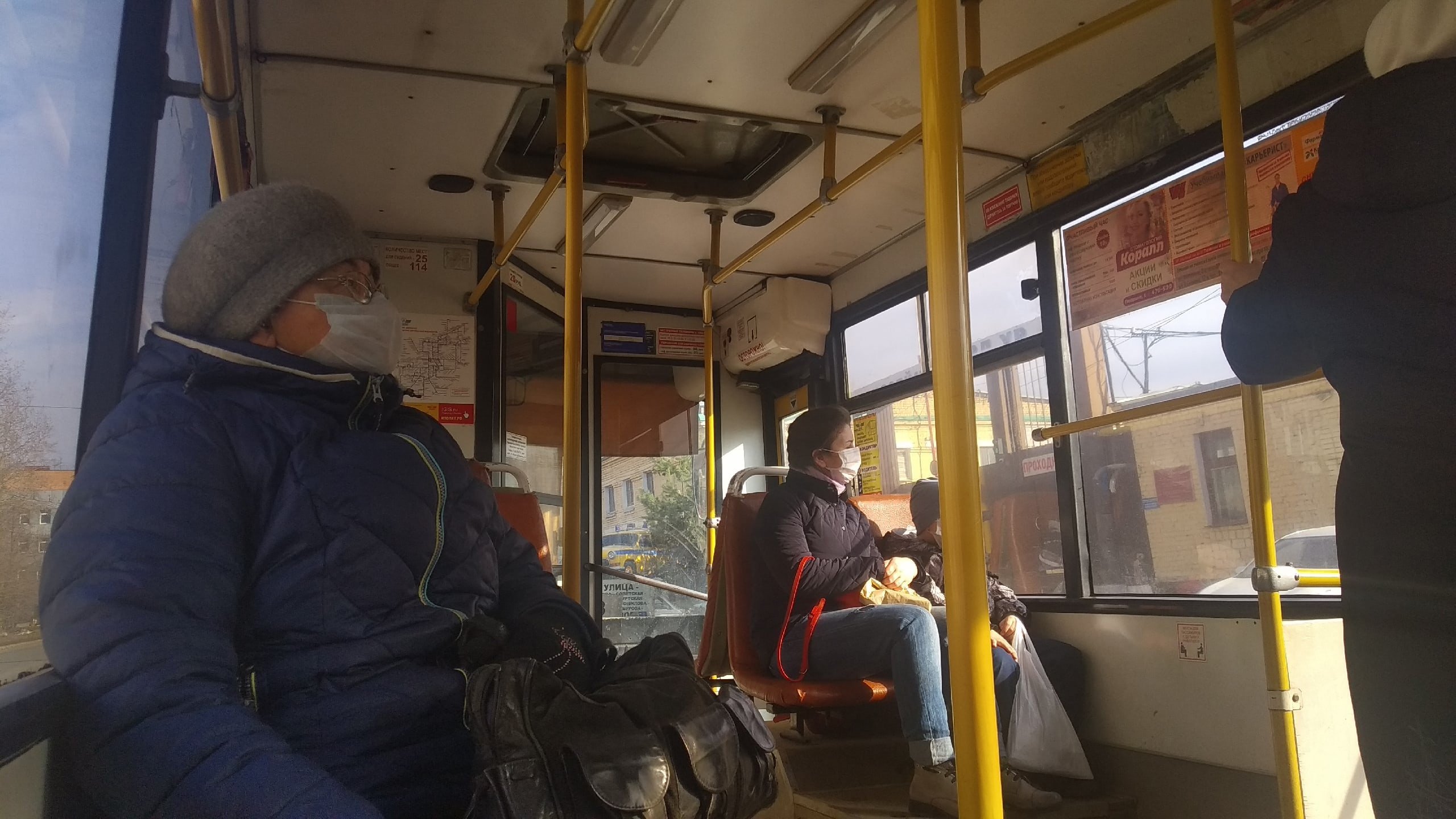 В общественном транспорте Ижевска могут появиться антисептики
