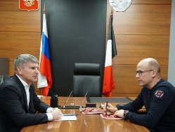 Александр Бречалов и Игорь Маковский провели рабочую встречу