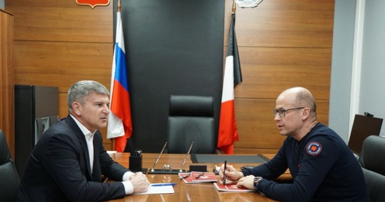 Александр Бречалов и Игорь Маковский провели рабочую встречу