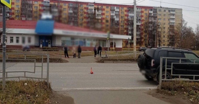 Водитель сбил 13-летнюю девочку на пешеходном переходе в Ижевске и уехал