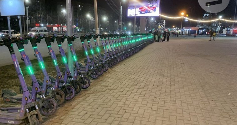 В Ижевске с начала сезона заблокировали почти тысячу аккаунтов самокатчиков-нарушителей 