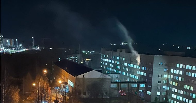 В Ижевской ГКБ № 6 произошёл пожар