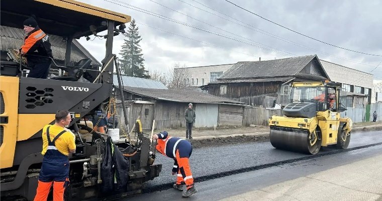 Переулок Ястребовский начали ремонтировать в Ижевске 