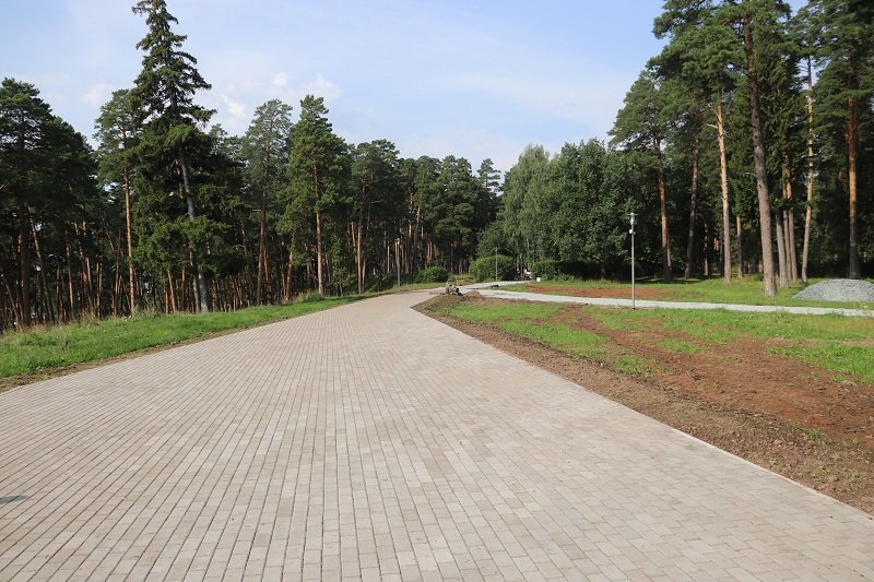 В Ленинском парке Сарапула к середине сентября появятся ротонда и санузел