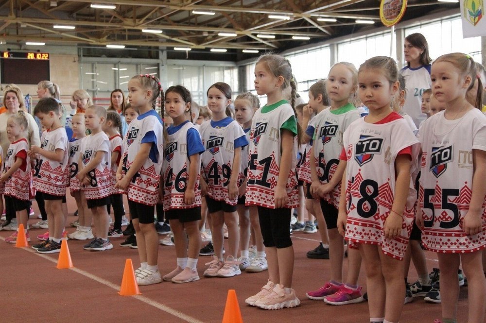 В Ижевске впервые состоялся фестиваль Многоборье ГТО для дошкольников