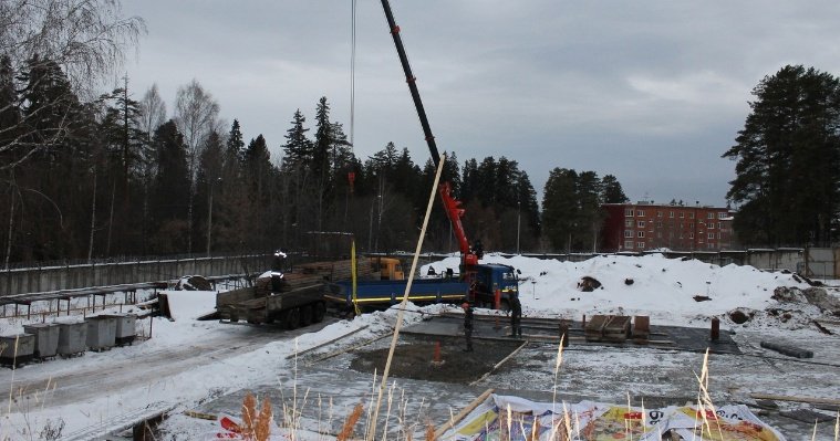 Цех по производству гипохлорита натрия начали строить на станции подготовки воды в Ижевске
