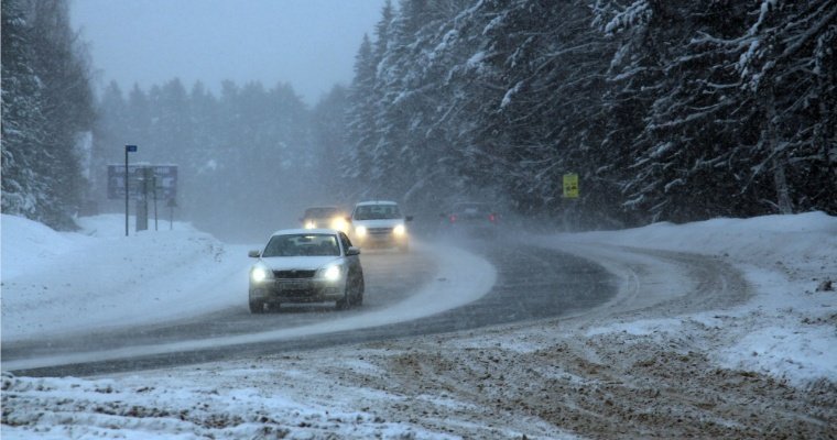 Обильные осадки в виде снега и дождя ожидаются в Удмуртии в выходные