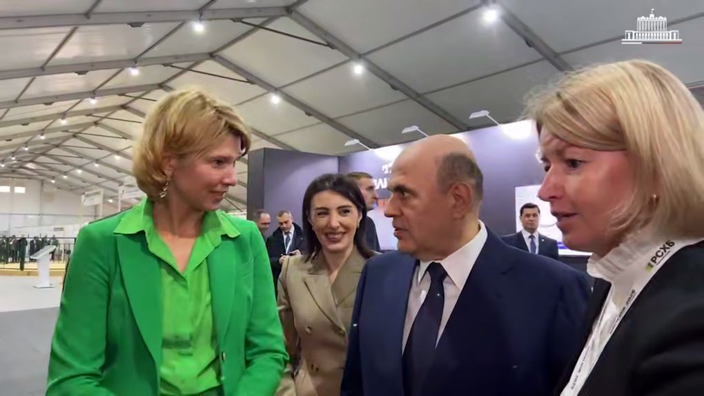 Экс-руководитель правительства Удмуртии Ольга Абрамова представила Мишустину разработки в области животноводства