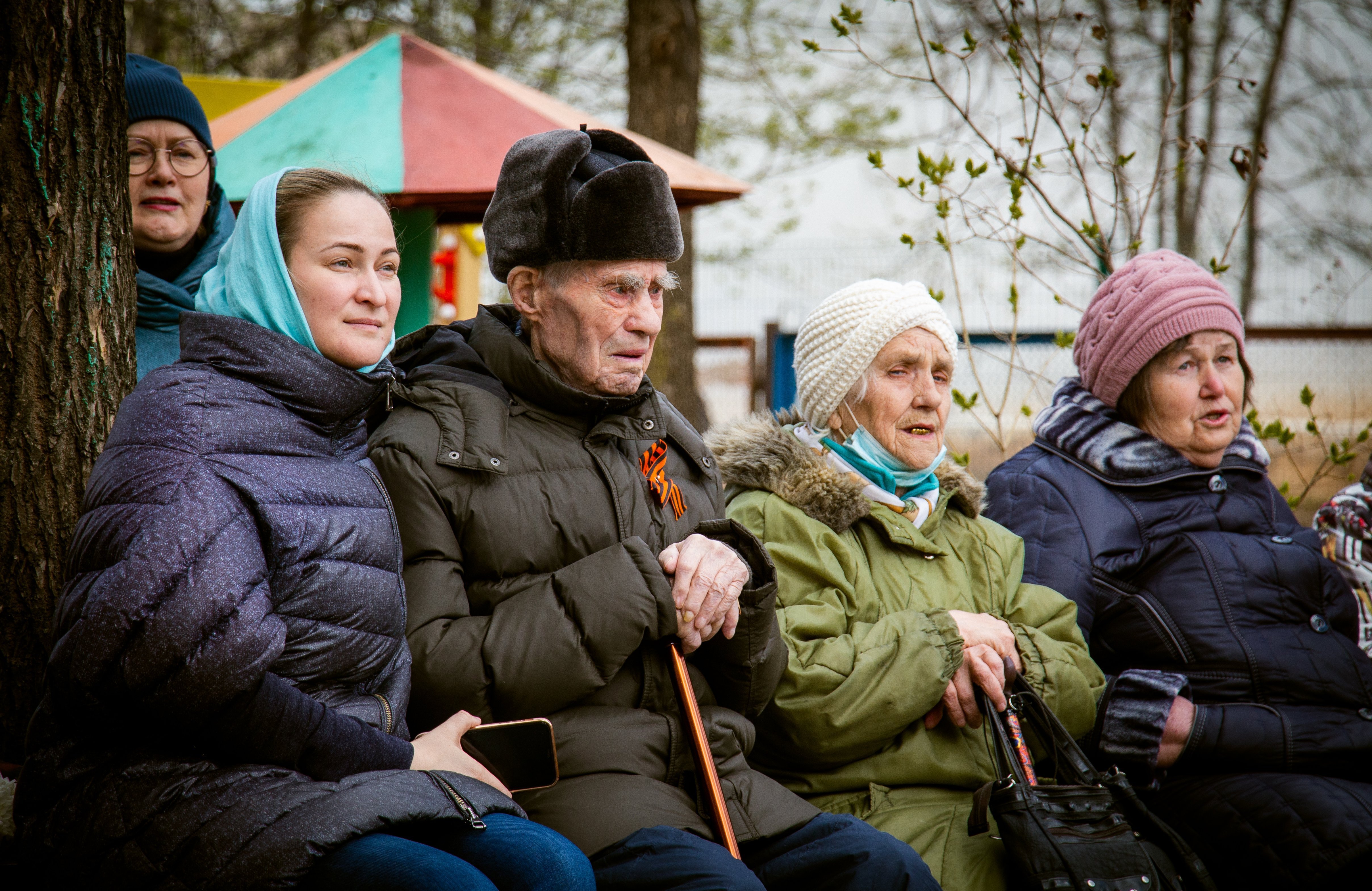 В Ижевске для 100-летнего ветерана дали праздничный концерт