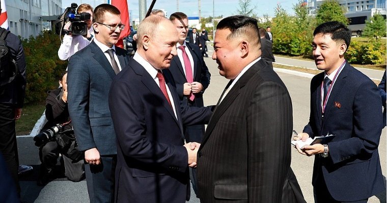 Владимир Путин и Ким Чен Ын встретились на космодроме «Восточный»