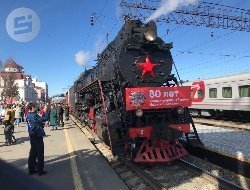 Прибытие «Поезда Победы» в Ижевск и закрытие сделки по продаже KFC: новости к этому часу