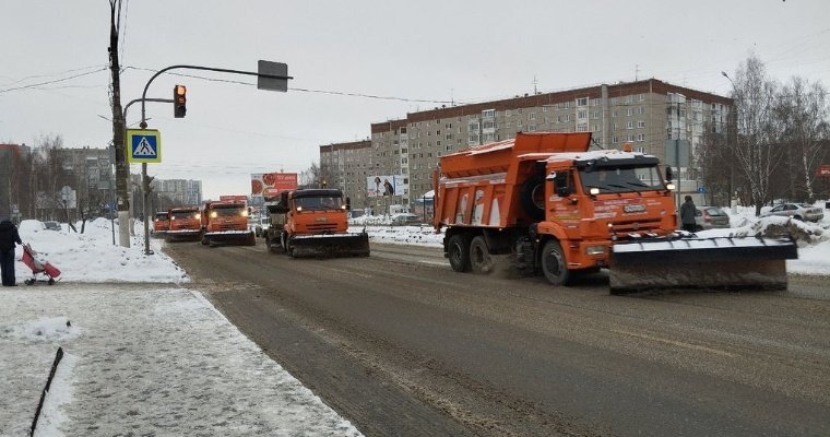 Для очистки дорог зимой в Удмуртии планируется привлечь почти три десятка подрядчиков