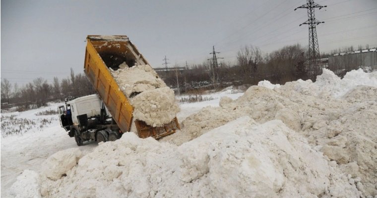 В Ижевске могут вырасти штрафы за незаконные свалки снега