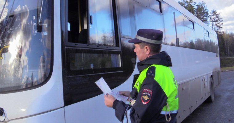 Полицейские Удмуртии провели рейд по предупреждению ДТП с участием автобусов