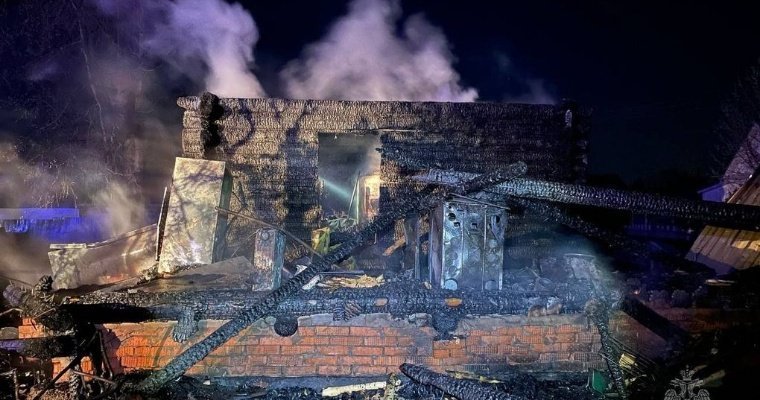 Два человека погибли при пожарах в Удмуртии