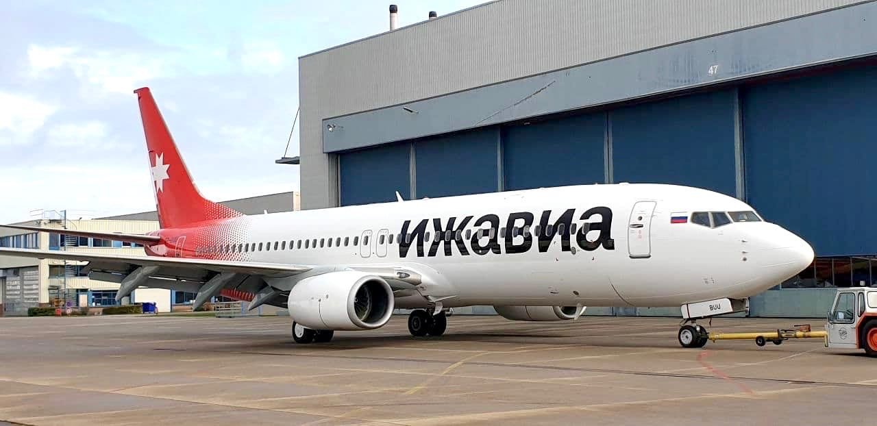 

Первый Boeing 737-800 «Ижавиа» вылетел в Москву

