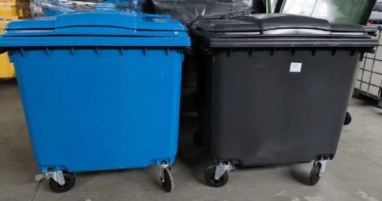 Серый и синий вместо зелёного: в Удмуртии поменяют цвета мусорных баков 
