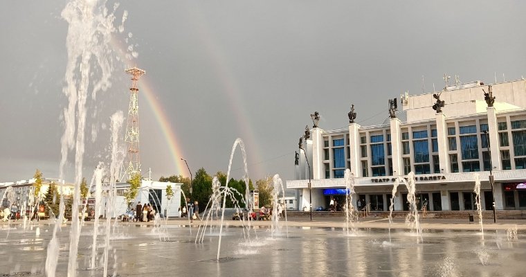 Светомузыкальный фонтан на Центральной площади Ижевска закроется 29 сентября