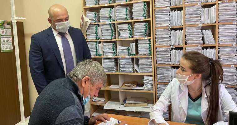 Руководитель Минздрава Удмуртии проверил работу поликлиники №5 Ижевска