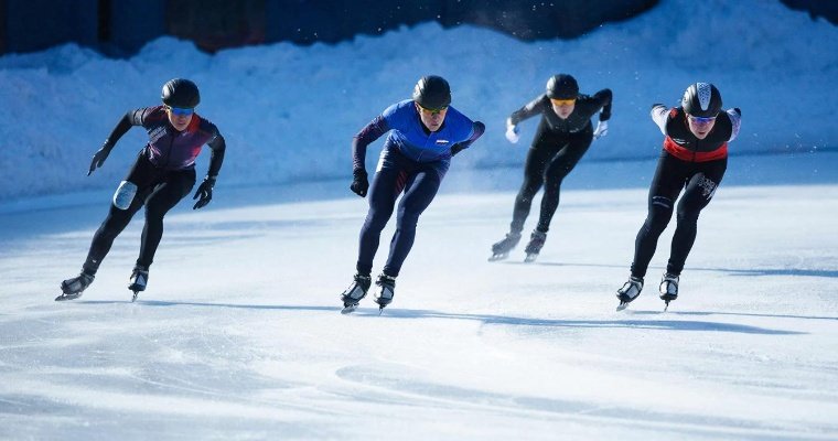 Два спортсмена из Удмуртии взяли четыре медали на Первенстве ПФО по конькобежному спорту