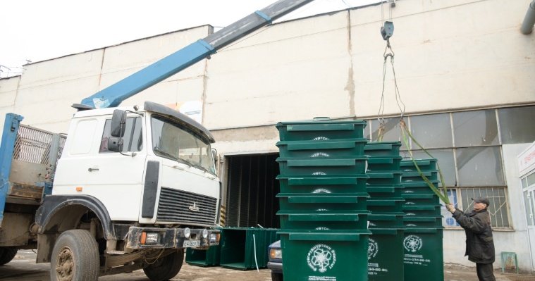 В городах и районах Удмуртии обустроят еще 530 контейнерных площадок