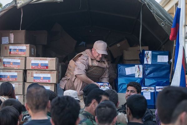 Российский военный погиб в Сирии, спасая гуманитарный конвой