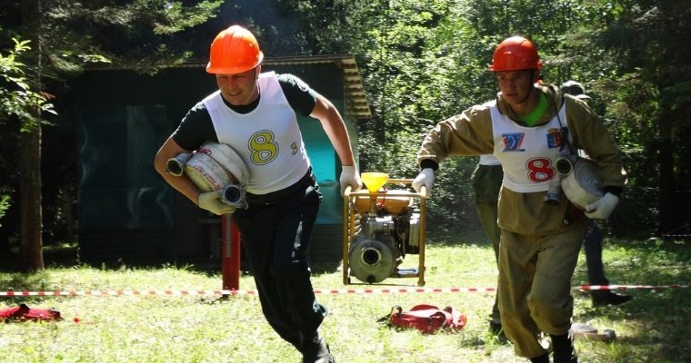 В Удмуртии определили лучшего лесного пожарного  