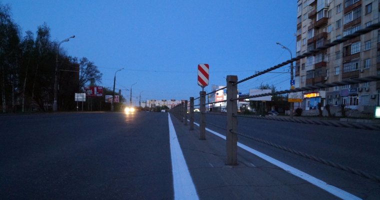 Дорожную разметку исправили в Ижевске на улице Удмуртской