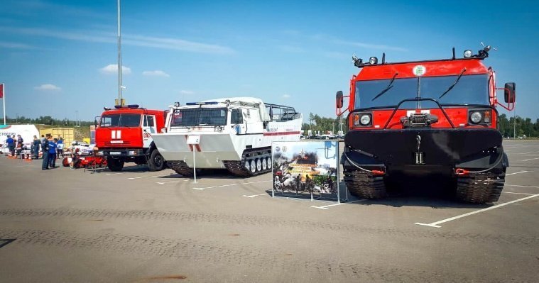 Сотрудники ГУ МЧС Удмуртии показали свои разработки на Международном пожарно-спасательном конгрессе 