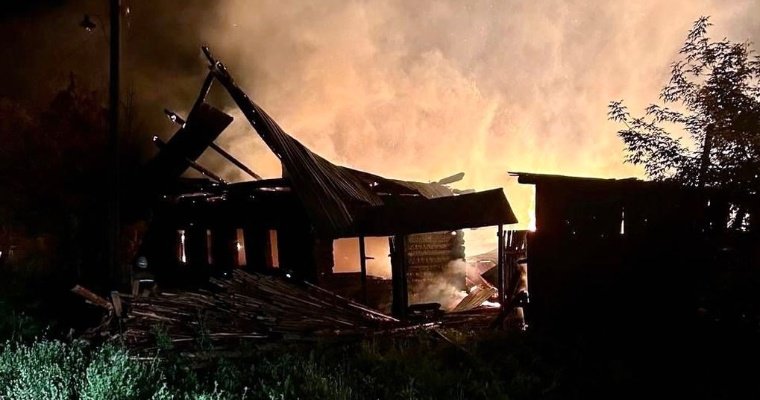 В Удмуртии начали доследственную проверку по факту гибели двух человек в пожаре