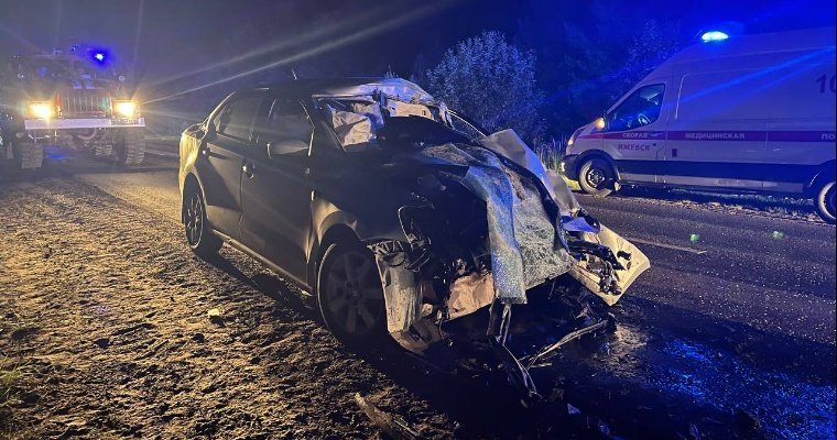 Смертельная авария произошла на дороге «Завьялово-Гольяны»
