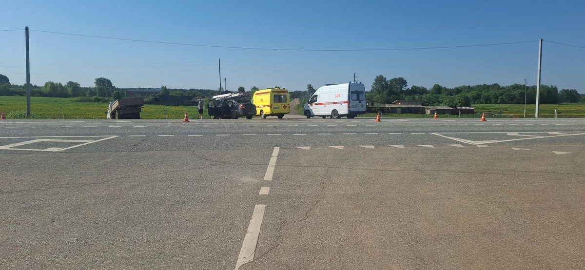 Шесть человек пострадали в ДТП в Дебёсском районе
