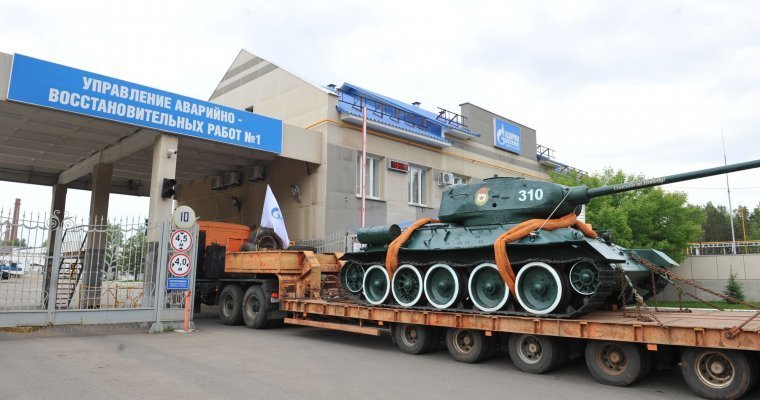 Танк Т-34 получил временную «прописку» на территории Воткинского района
