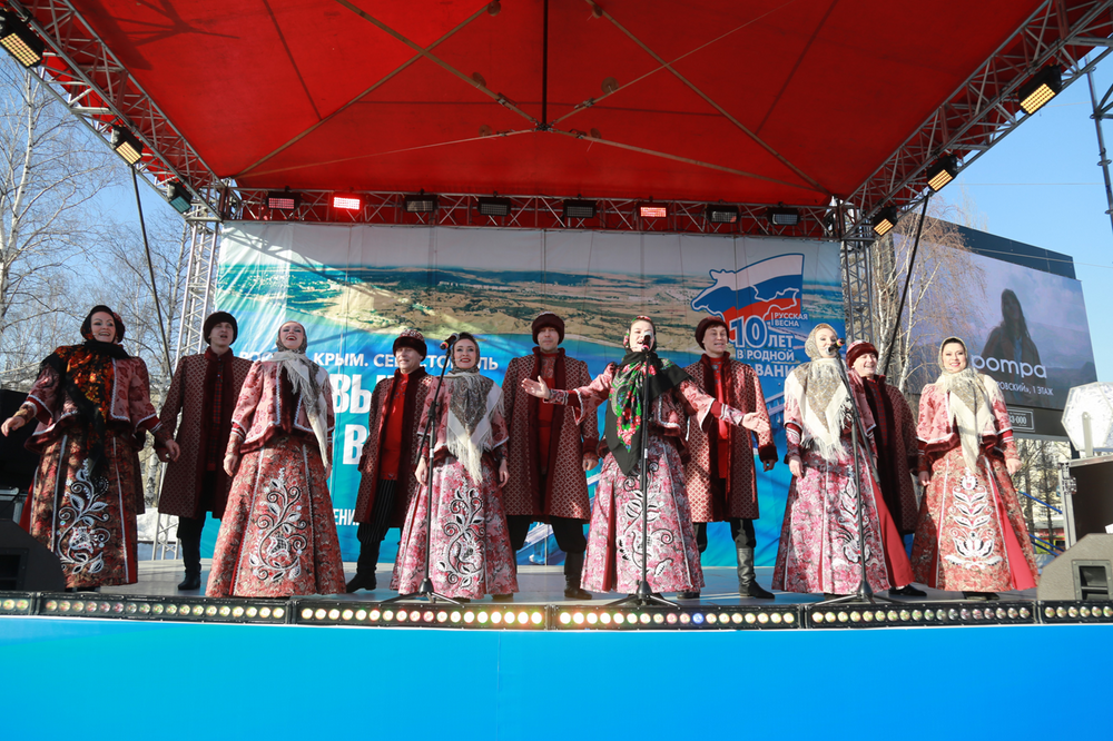 Около 5 тысяч человек посетили фестиваль «Крымская весна» в Ижевске 