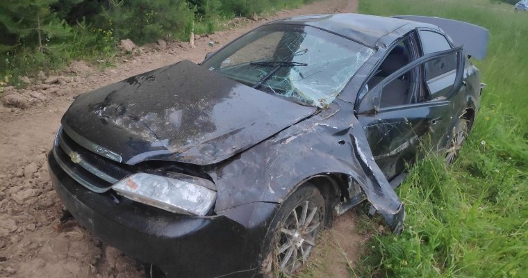 Трое мужчин пострадали в ДТП в Удмуртии по вине водителя с признаками опьянения