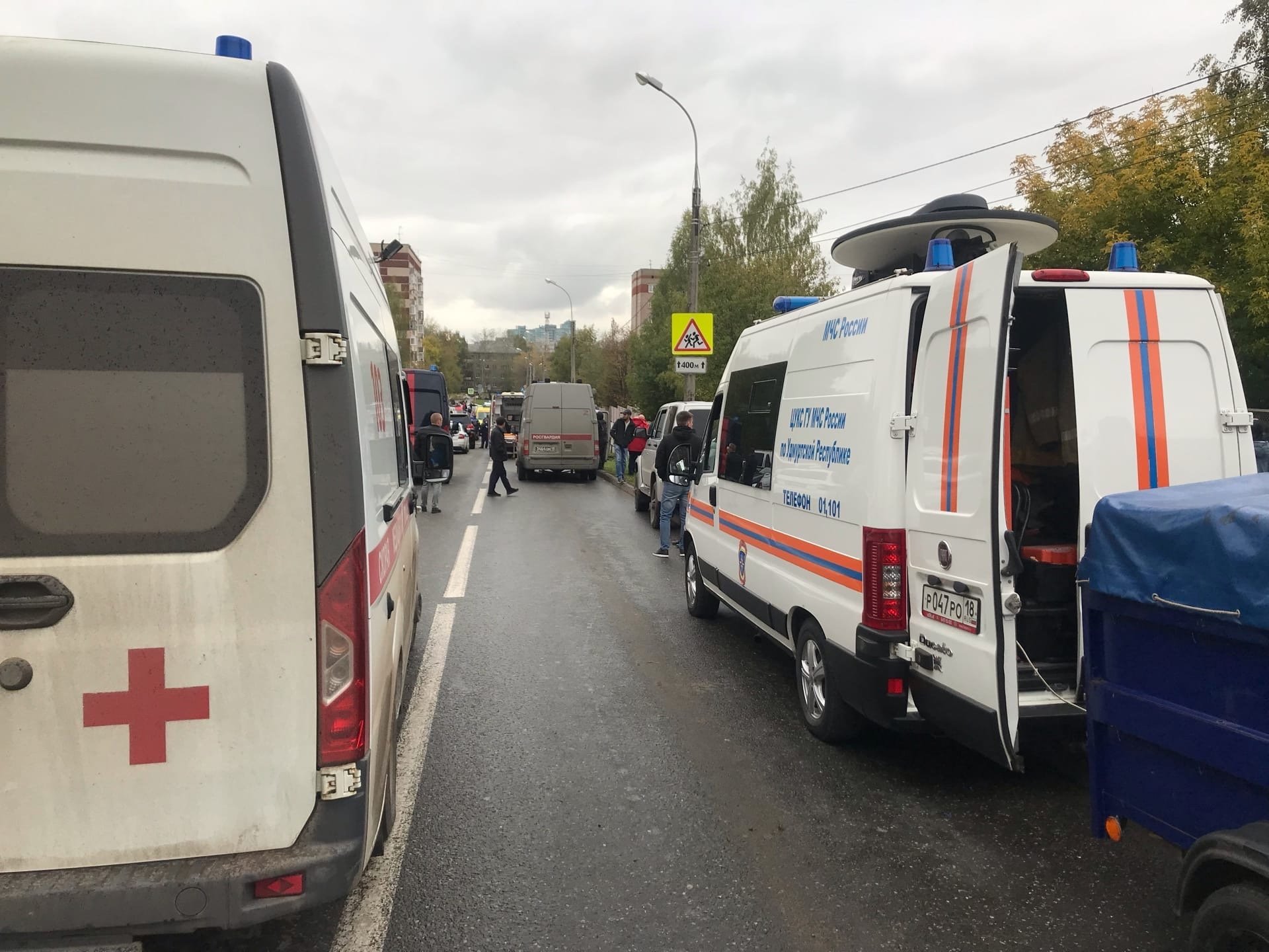 Всех раненых в результате стрельбы в школе 88 Ижевска доставили в больницы