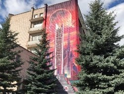Жители Удмуртии могут проголосовать за граффити на ИжГСХА в рамках окружного конкурса