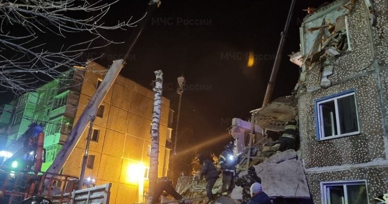 5 человек погибли в Тульской области при обрушении подъезда пятиэтажки