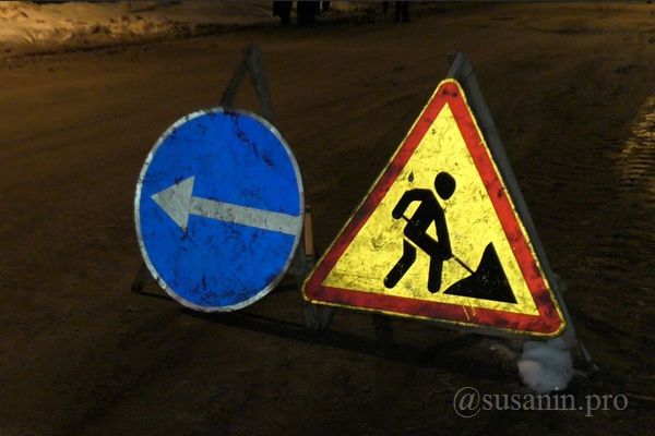 Автомобилистов Ижевска попросили объезжать из-за гололеда улицу Магистральную