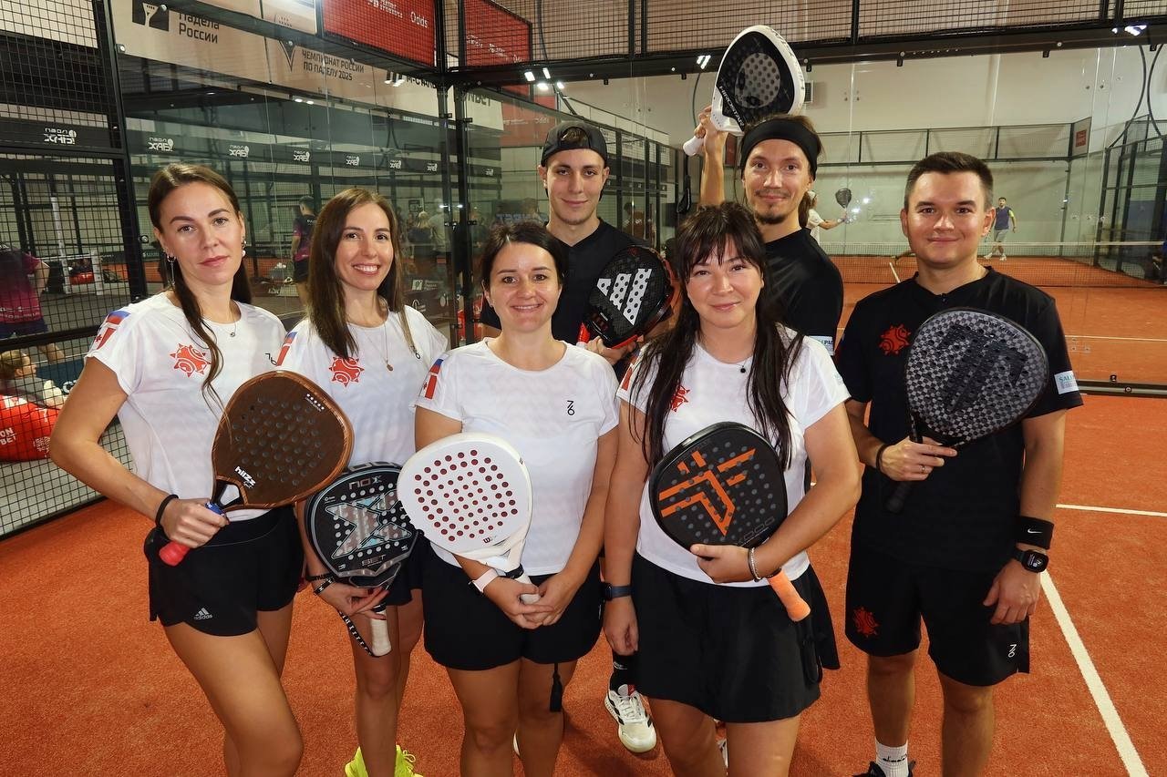 Впервые сборная Удмуртии приняла участие в Чемпионате России по падел-теннису