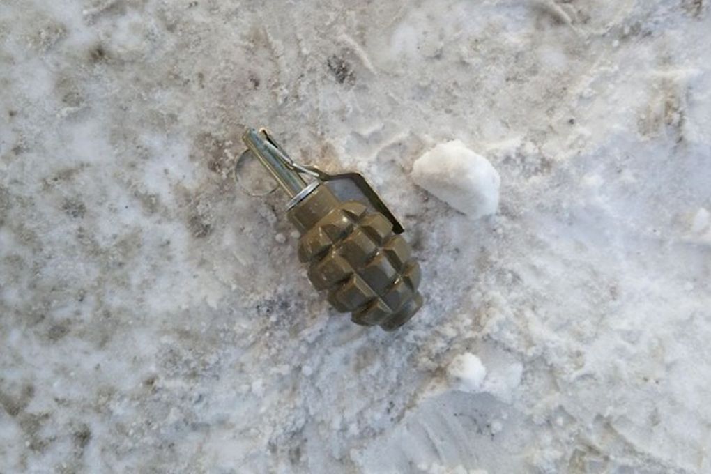 На улице Садовой в Завьялово обнаружили ручную гранату
